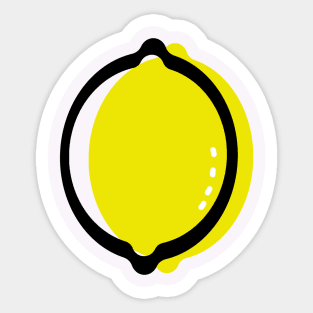 Tutti Frutti Lemon Lemonade Sticker